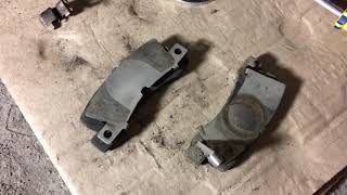 Как заменить тормозные колодки. How to replace the brake pads independently.