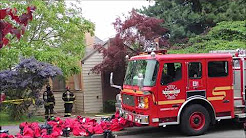 [B-roll] Seattle Fire live burn training