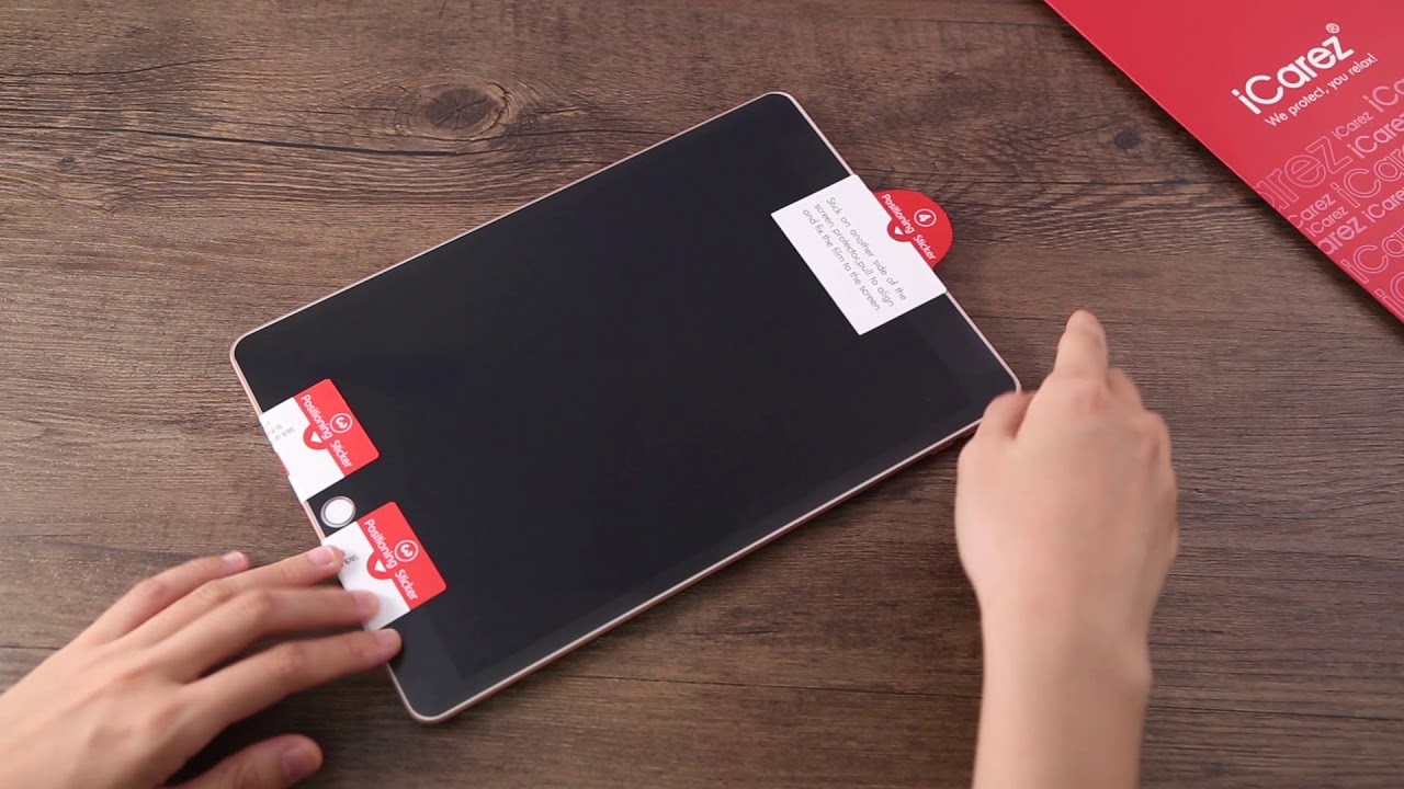 [Hinge Installation] iCarez iPad 10.2-inch 4Way Privacy Screen Protector Installation Video