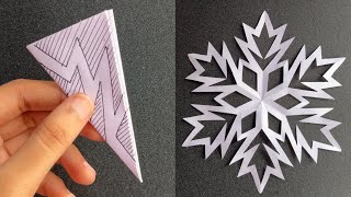 Diy Christmas Decoration Ideas Paper Snowflake Easy 3D Snowflake