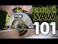 How to use a circular saw  ryobi tools 101