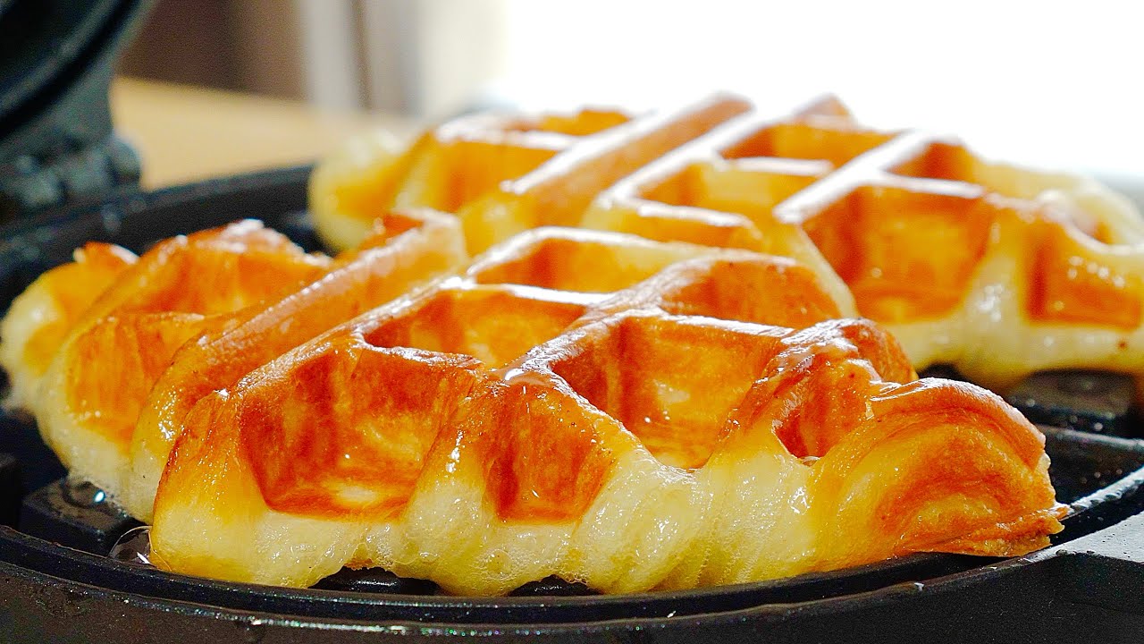 겉바속촉!!!!! 크로플 만들기 | 크로와상 생지 레시피 | 메리니즈부엌