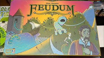 Feudum Board Game Unboxing (“Big Box”Edition)