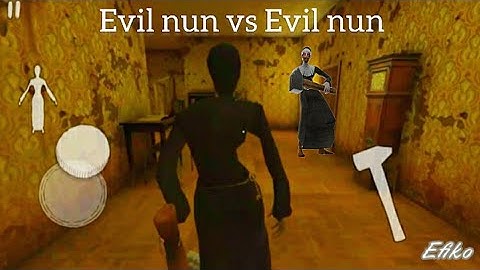 Playing As The Real "OFFICIAL EVIL NUN" & Attacking Enemies In Evil Nun Version 1.8 Mod Menu