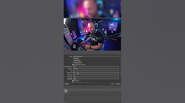 OBS Studio Camera settings for Twitch