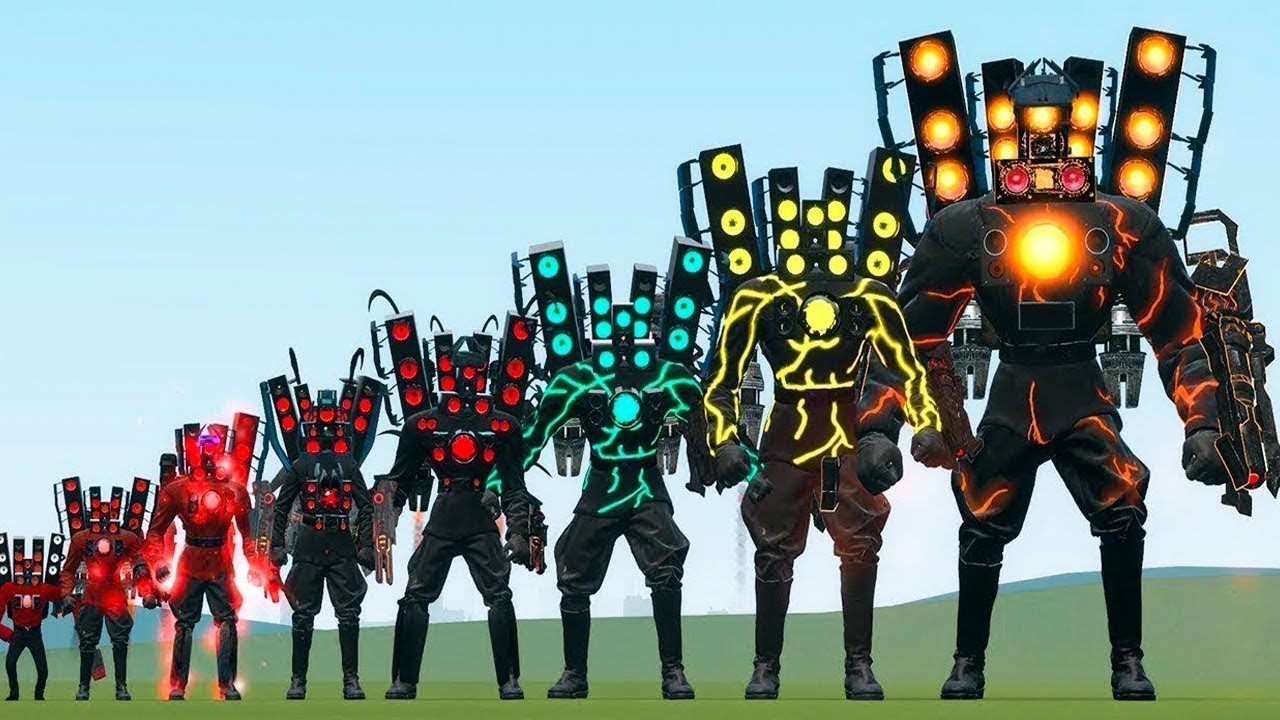 SO SÁNH KÍCH THƯỚC CỦA ENERGIZED SPEAKERMAN TITAN VS 1-78 SKIBIDI TOILET BOSSES VS ASTRO JUGGERNAUT