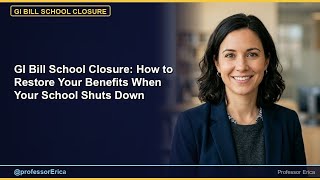 GI Bill School Closure: How to Restore Your Benefits When Your School Shuts Down