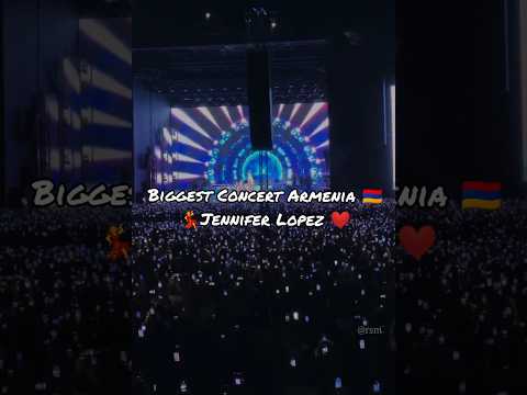 The Biggest Rocks Concert In Armenia 2025 Jennifer Lopez Armenia Yerevan Jlo Dance Shorts