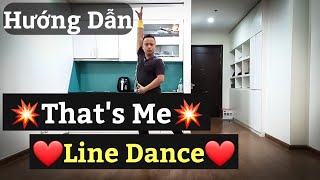 ⁣Hướng Dẫn💥That's Me - Line Dance / Leo(BÀI KHỚP NHẠC BẤM▶️)