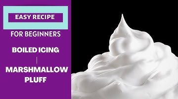 NOT YOUR ORDINARY BOILED ICING | MARSHMALLOW ICING