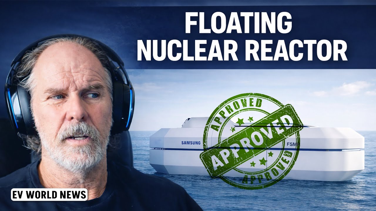 Плавучий модульный реактор одобрен: крупнейший энергетический проект Samsung на сегодняшний день.