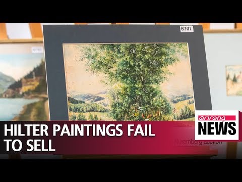 Five Paintings Allegedly By Adolf Hitler Fail To Sell At Nuremberg Auction