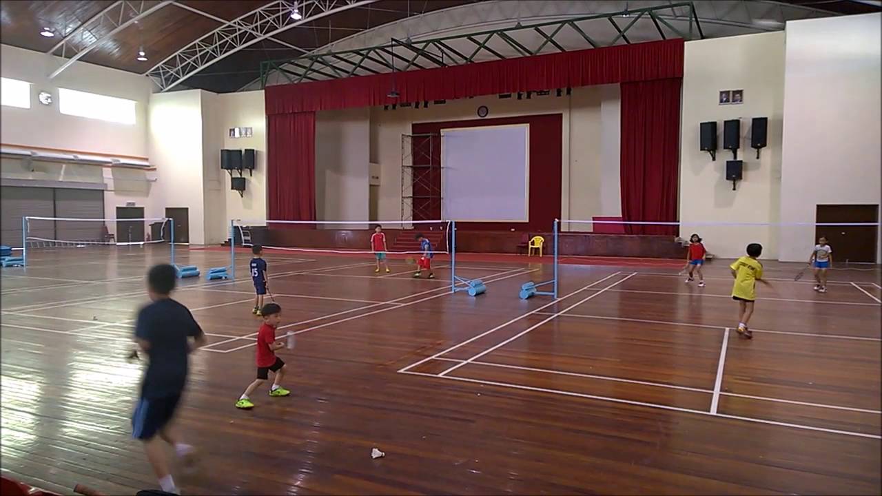 Badminton Training 3 years kids learning beginner CR shuttle 04 Malaysia