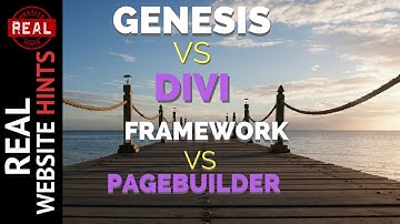 Divi 3 theme vs Genesis Framework a WordPress Framework vs Page Builder