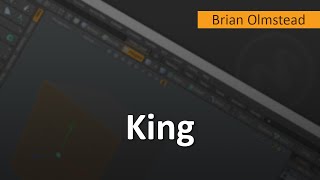 Modeling a simple King from a reference image in Modo