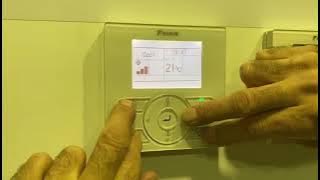 How to lock the BRC1E  Remote controller