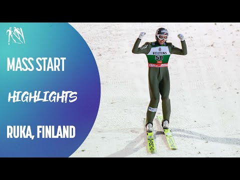 Riiber wins Mass Start as Schmid takes Ruka Tour | Ruka | FIS Nordic Combined