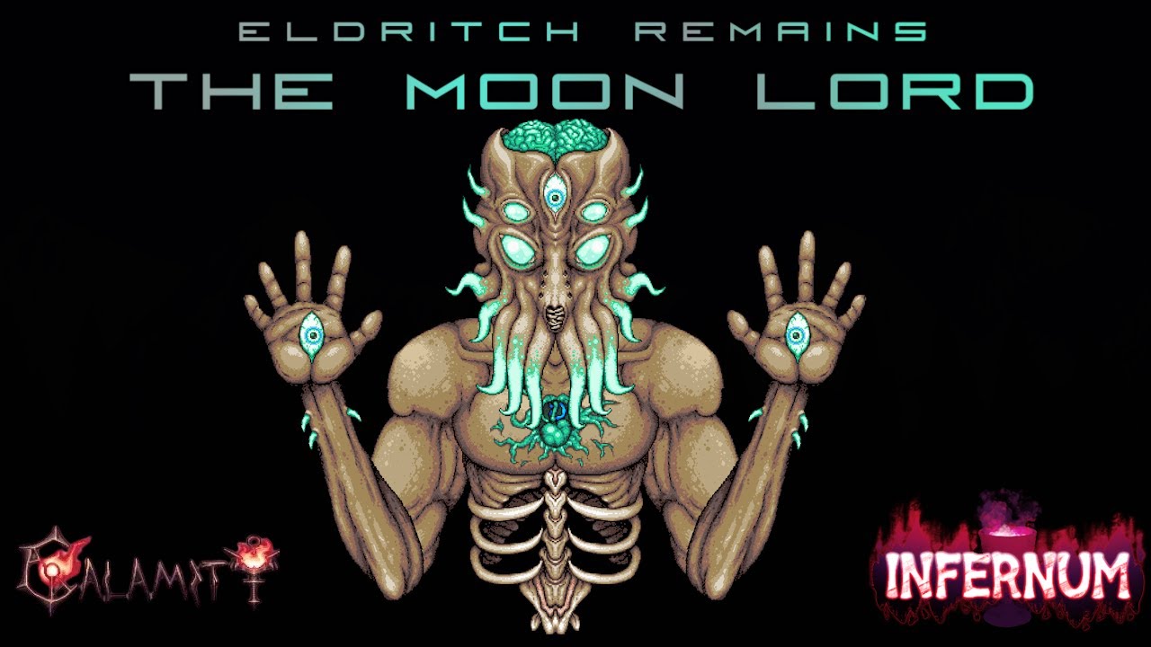 Terraria Calamity Infernum Moon Lord fight 