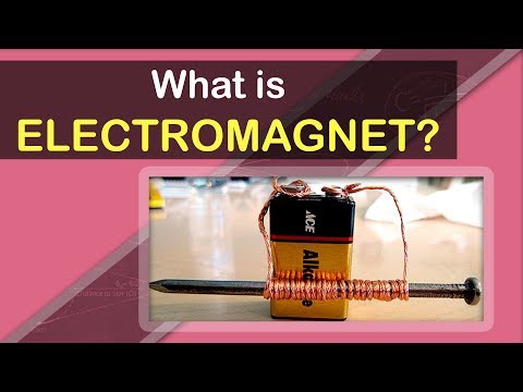 इलेक्ट्रोमैग्नेट क्या है | इलेक्ट्रोमैग्नेटिज्म फंडामेंटल्स | भौतिकी अवधारणाएं और शब्दावली