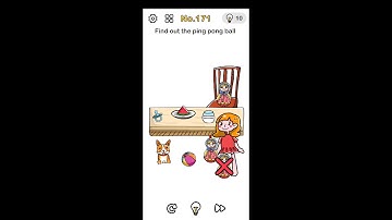Brain Out Level 171 Find out the ping pong ball brainout #brainout