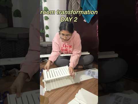 hostel room transformation🛌🧹