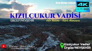 Kızılçukur Vadisi - Ürgüp / Gün Batımı - Kısa 4K Dron Çekimi / Aqsin Fateh - Kolge Savaşı / 14.3.22 Resimi