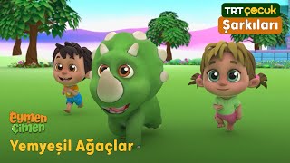 Trt Çocuk Şarkıları Yemyeşil Ağaçlar Şarkısı Eymen Ile Çimen
