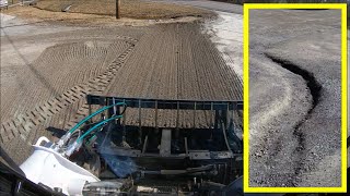 SR3 Skid Steer implement vs. compacted gravel potholes. Is this thing for real?