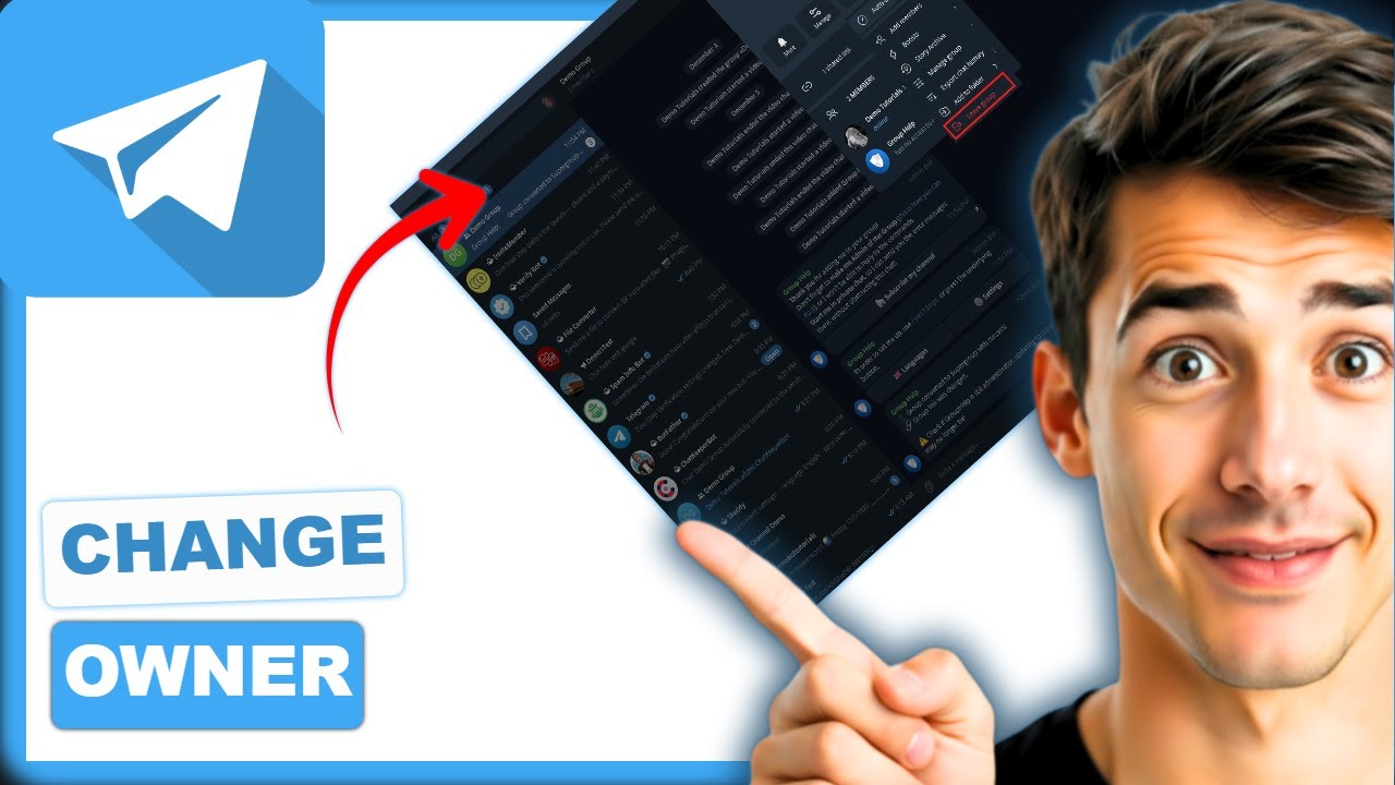 Как сменить владельца группы в Telegram (самый простой способ) (руководство 2026 года)