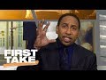 Stephen A. Smith calls out John Wall, says 'shut the hell up' | First Take | ESPN