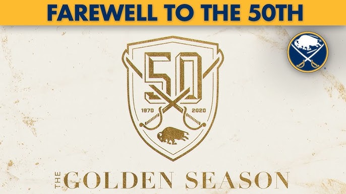 The Sabres officially unveiled their golden 50th anniversary jersey -  Article - Bardown