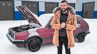 🚗Купил VOLKSWAGEN Golf 2🤦‍♂️Ведро за 50000р. Восстанавливаю тачку для путешествий 🌎Синдром Сметкина