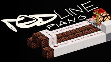 MECKENICAL REDSTONER | scales on redstone in RC - redLINE piano hex demo| MINECRAFT BEDROCK IOS