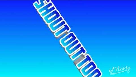 SHOUT OUT TO 7UKE CREATOR