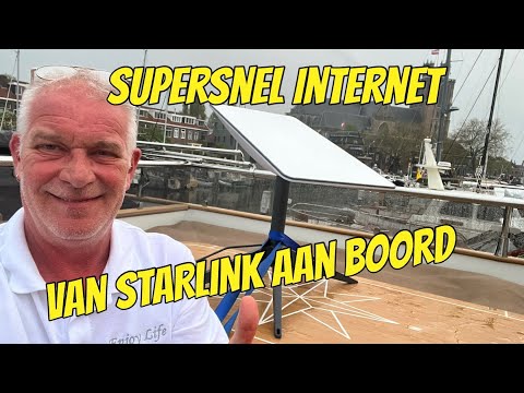 STARLINK SUPERSNEL INTERNET VAN SPACEX AAN BOORD #160