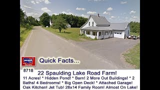 22 Spaulding Lake Road video tour