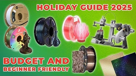 Holiday Gift Guide for 3D Printing Beginners!