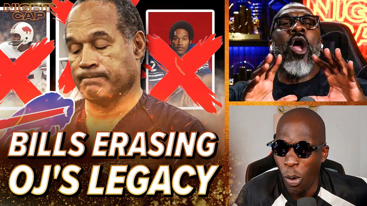 Unc & Ocho REACT to the Buffalo Bills ERASING O.J. Simpson's LEGACY because he GOT OFF! | Nightcap
