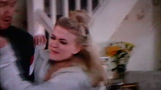 Bethany Attacks Gary & Goes Mental On Coronation Street Stabs Gary