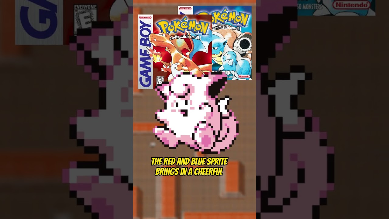 Clefairy Gen 1 Pokémon Sprites