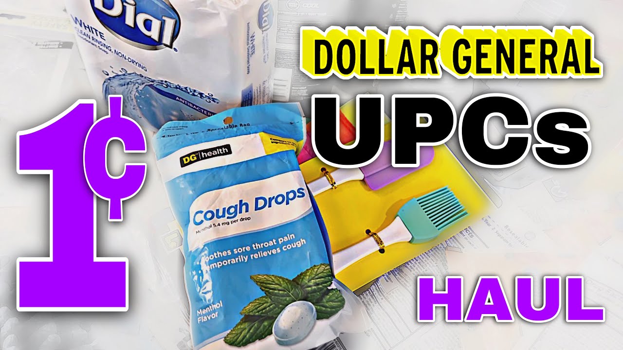 UPCs 1¢ HAUL Penny Dollar General Remodel pennyitems 