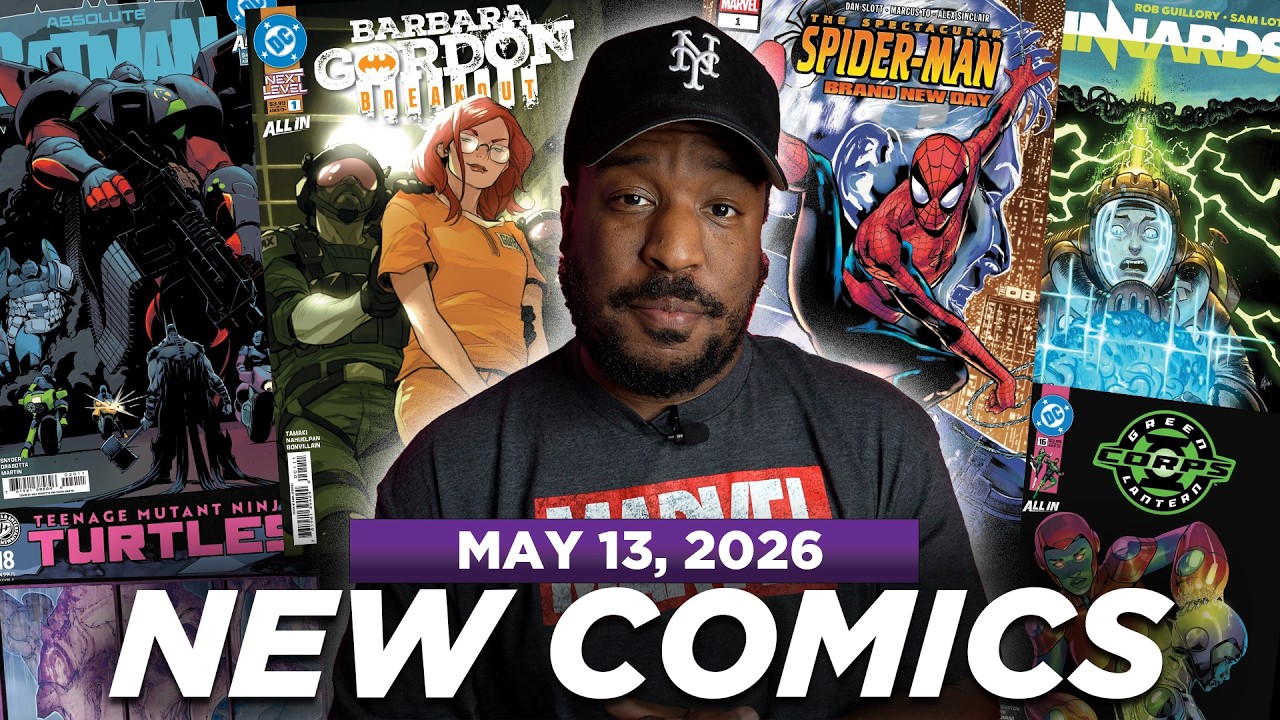 NEW COMIC BOOK DAY 5/13/26 | ABSOLUTE BATMAN #20, BARBARA GORDON: BREAKOUT #1, BRAND NEW DAY #1