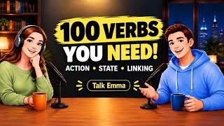 100 Essential English Verbs for Daily Conversation | Action, State & Linking Verbs 100 Essential English Verbs for Daily Conversation | Action, State & Linking Verbs