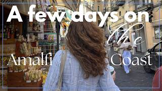GIRLS TRIP on the Amalfi Coast | Visiting towns, Coastline Boat Tour & sight-seeing!! | Emily Davis