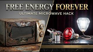 ✅ Broken Microwave to FREE Infinite High-Voltage Power Generator! Factory Secret REVEALED!
