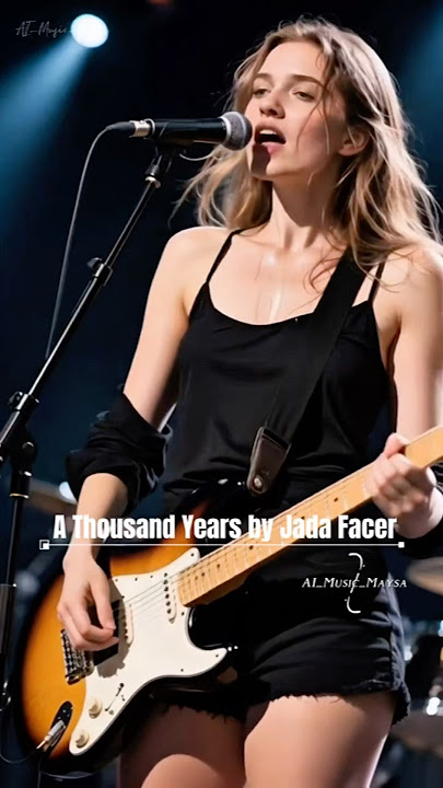A Thousand Years (feat. Kyson Facer) by Jada Facer #music #lyricsshorts #lyrics #englishsongs #cover