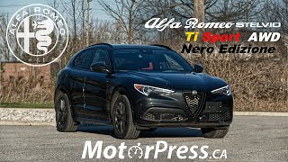 2020 Alfa Romeo Stelvio Ti Sport AWD Nero Edizione | TWO BIG FLAWS away from perfection | Review