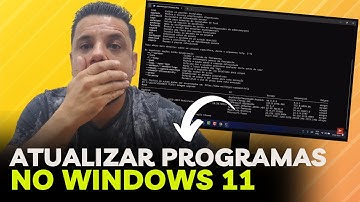 Comando Secreto e Rápido Para ATUALIZAR Todos Os PROGRAMAS DO COMPUTADOR Com Sistema WINDOWS 11