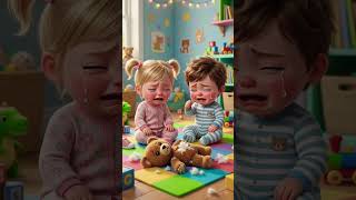🧸 Brother vs Sister Toy Fight! 😲❤️ #Shorts