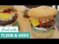 Cupcakes hamburgers  fleur et mike